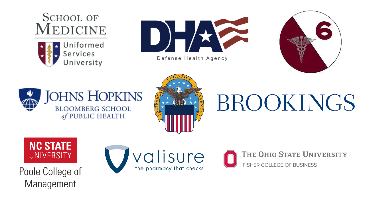 CHSR Pharmaceutical Supply Chain logos
